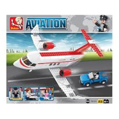 Sluban Sluban 365  Aviation C-Concept Plane Building Brick Kit (275pcs) 365